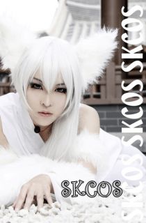 Vocaloid Haku Cosplay Wig Costume 100cm