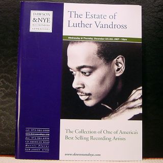 Luther Vandross Dawsons Estate Auction 2007