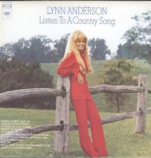 Lynn Anderson Listen to A Country Song LP Canada