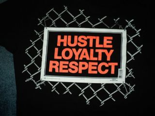 John Cena WWE Wrestling Hustle Loyalty Respect T Shirt Sz 2XL XXL