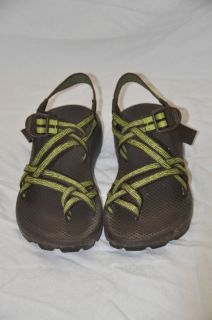 Excellent Chaco Womens Sandals ZX 2 Unaweep Brown Green Size 7