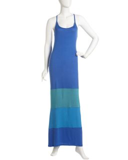 Madigan Colorblock Maxi Dress Royal