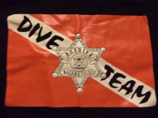 Macomb County Sheriff Dive Team T Shirt Sz s Suba Diving Michigan