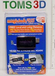 Magic Jack Plus Free Local and Long Distance Calling