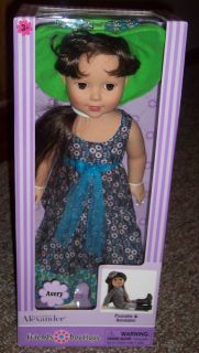 NIB New Madame Alexander Doll Avery 18 Friends Boutique 2012 Ages 3