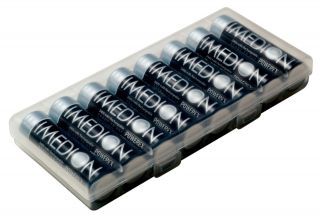Maha Powerex Imedion 2400 AA NiMH Batteries 8 Pack MH 8AAI