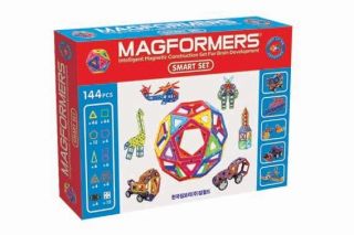 MAGFORMERS MAGNETIC MAGNET CONSTRUCTION Magformers Smart Set 144 Piece