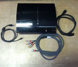 80GB PlayStation 3 Compatible with PS2 Games