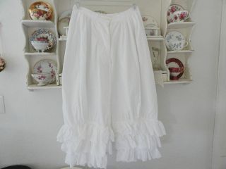 Magnolia Pearl White Eyelet Tiered Bloomers