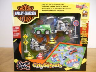 Maisto Cycle Town City Streets Toy Set 12024 4