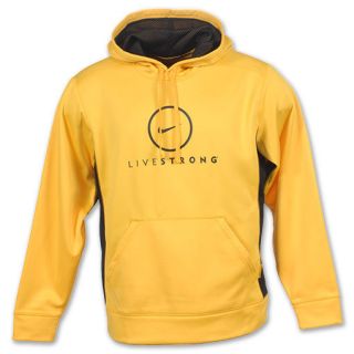 Therma Fit Livestrong Lance Armstrong KO Varsity Maize Hoody