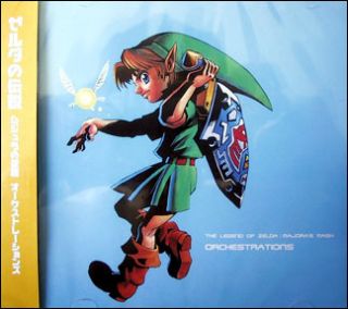 Zelda Majoras Mask Orchestrations N64 Nintendo 64 Game Music CD