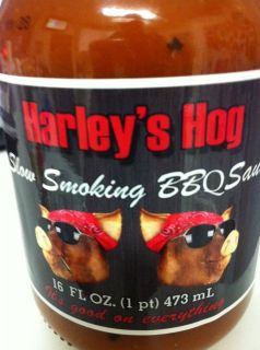South Carolina Favorite 16 oz Jars Harleys Hog BBQ Sauce