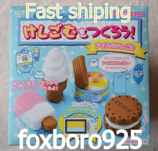 Kutsuwa Eraser Making Kit　ice Cream　from Japan