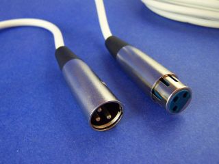 One XLR Male to XLR Female Quality Microphone Cable 20ft