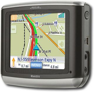 New Magellan Maestro 3100 Automotive Mountable GPS Receiver Bundle