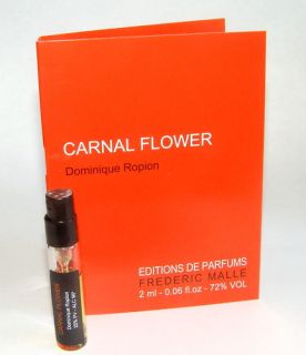 Frederic Malle Carnal Flower Dominique Ropion 2ml New