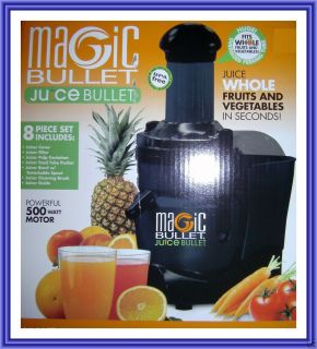 Magic Bullet Juice Bullet 8pc 500W for Whole Fruits & Vegetables JBR