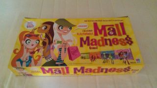 MALL MADNESS 2004 Board Game Complete VGC Electronic Talking Shopping