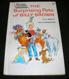 The Surprising Pets of Billy Brown Vintage Wonder Easy Reader Tamara