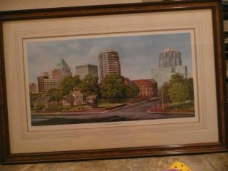 of Greensboro 133 600 limited edition numbered print by William Mangum