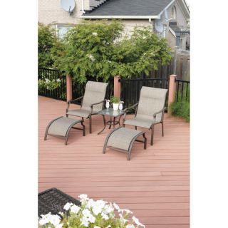 Mainstays Furniture 5 Piece Leisure Outdoor Patio Set   Chairs, Table
