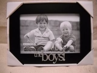 Malden The Boys 4 x 6 Picture Frame New