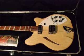 Rickenbacker 360 Maple Glo Electric Guitar 2012 Model