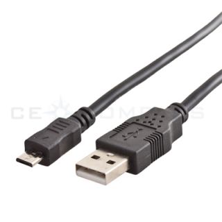 High Speed USB 2 0 A Male to Micro 5 Pin Male M M Cable 2ft