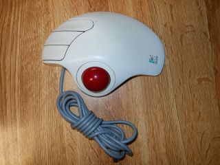 Logitech Trackball T CH11 Marble Mouse PS 2 P N 804122 00