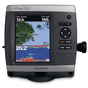 Garmin GPSMAP 521s Marine GPS Fish Finder w Ducer New