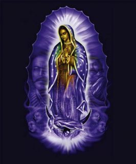 Virgin Mary Maria Our Lady of Guadalupe Poster Virgen
