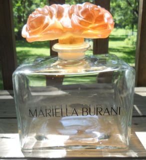 Mariella Burani Factice Perfume Huge Bottle Store Display