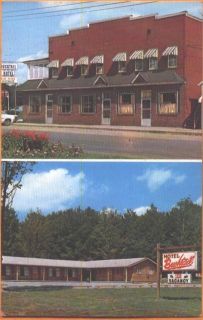 Bucktail Hotel, Motel, & Gift Shoppe Route 66 Marienville PA postcard