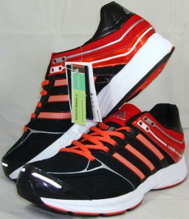 Sz 11 5 Mens Black Red Adizero Mana 6 Running Training Shoes
