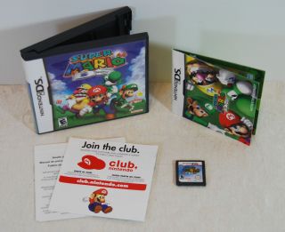 Super Mario 64 Nintendo DS 2004 Complete in Case