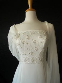Casablanca Bridal Wedding Gown Dress 1704 Sz 10
