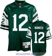 Joe Namath New York Jets Reebok 1966 Sewn XXL Throwback Premier Jersey