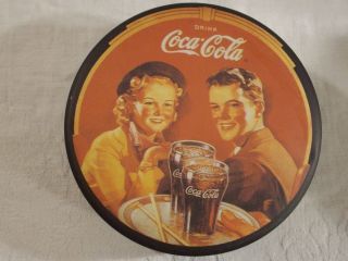 1988 Coca Cola Co Round Tin Bristolware