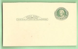 Postal Card U s Martha Washington One Cent