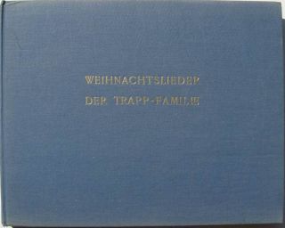 Maria Von Trapp Family Christmas Songs Signed 1957 Sound of Music