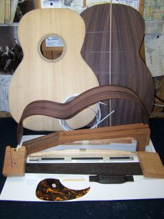 12 Fret Jumbo 0000 Guitar Kit Martin Parts Luthier Rosewood