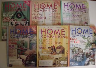 Lot of 6 Mary Engelbreit 2004 Home Companion Magazines