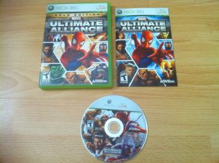 Marvel Ultimate Alliance Gold Edition Xbox 360 2007 COMPLETE with