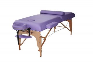 77 L 30 w 4 Pad Portable Massage Table w Bolster Z