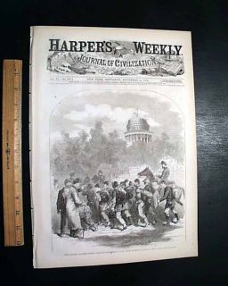 Famous Sharpshooter Winslow Homer Civil War Print 1862 Harpers Weekly