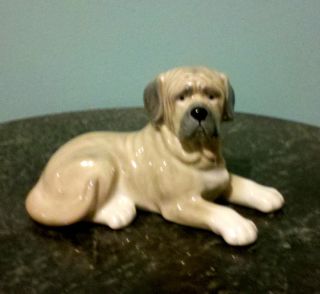 MASTIFF DOG Porcelain Ceramic Figurine Statute DNC Fine Collectibles 7