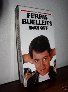 Ferris Buellers Day Off w Mathew Broderick VHS 1996 097360189032