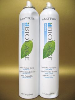 Matrix Biolage Freeze Fix Hair Spray 10 oz Firm 090174454532