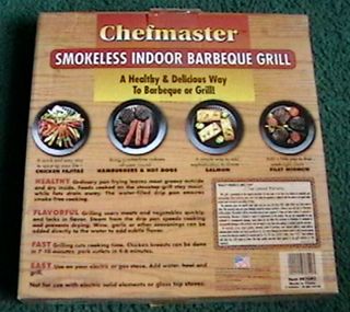 Chefmaster Smokeless Stovetop Barbeque Grill